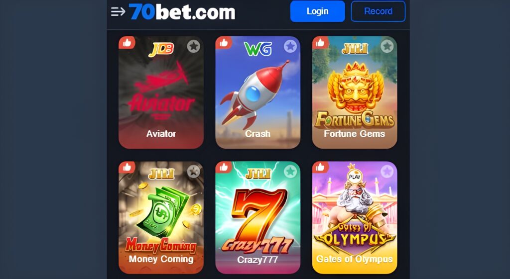 70bet game download