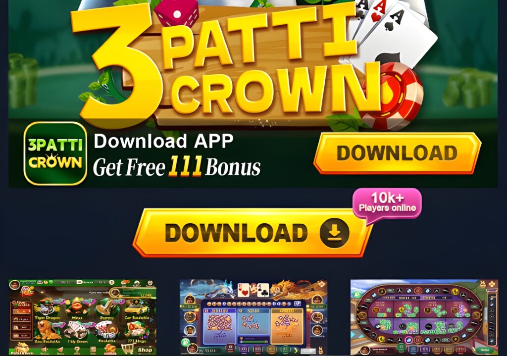 3 patti crown game download apk