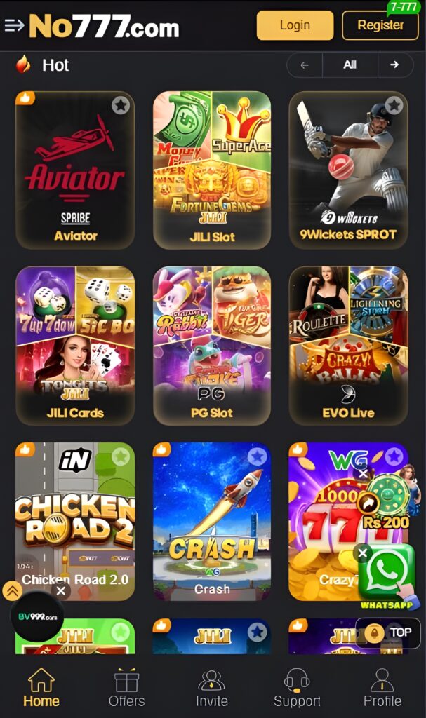 no 777 game download